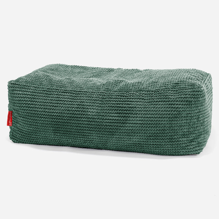Grote Voetenbank - Pompom Mosgroen 01