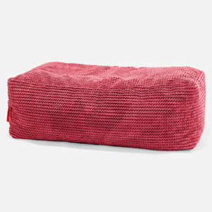 Grote Voetenbank - Pompom Pastelrood