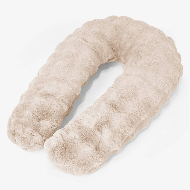 Knuffelkussen Vervangende Hoes - Namaakbont Bubble 01