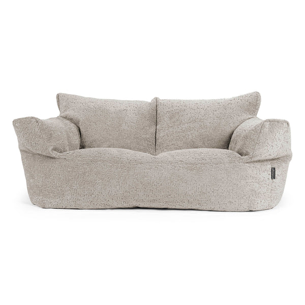 Josephine Zitzak Bank - Luxe Chenille Grijs 01