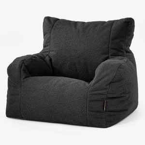 Josephine Zitzak Fauteuil - Boucle Graphite Grijs