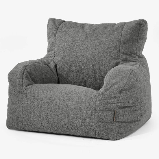 Josephine Zitzak Fauteuil - Boucle Grijs 01