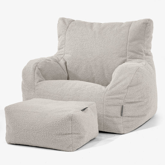 Josephine Zitzak Fauteuil - Boucle Ivoor 02