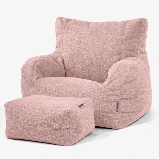 Josephine Zitzak Fauteuil - Boucle Roze 02