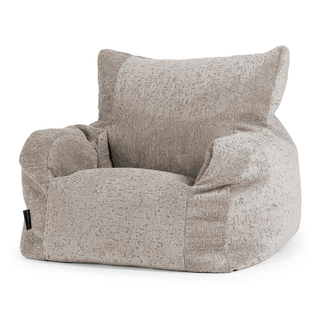 Josephine Zitzak Fauteuil - Luxe Chenille Grijs 01