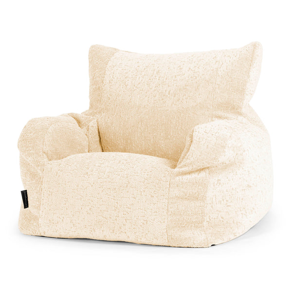 Josephine Zitzak Fauteuil - Luxe Chenille Ivoor 01