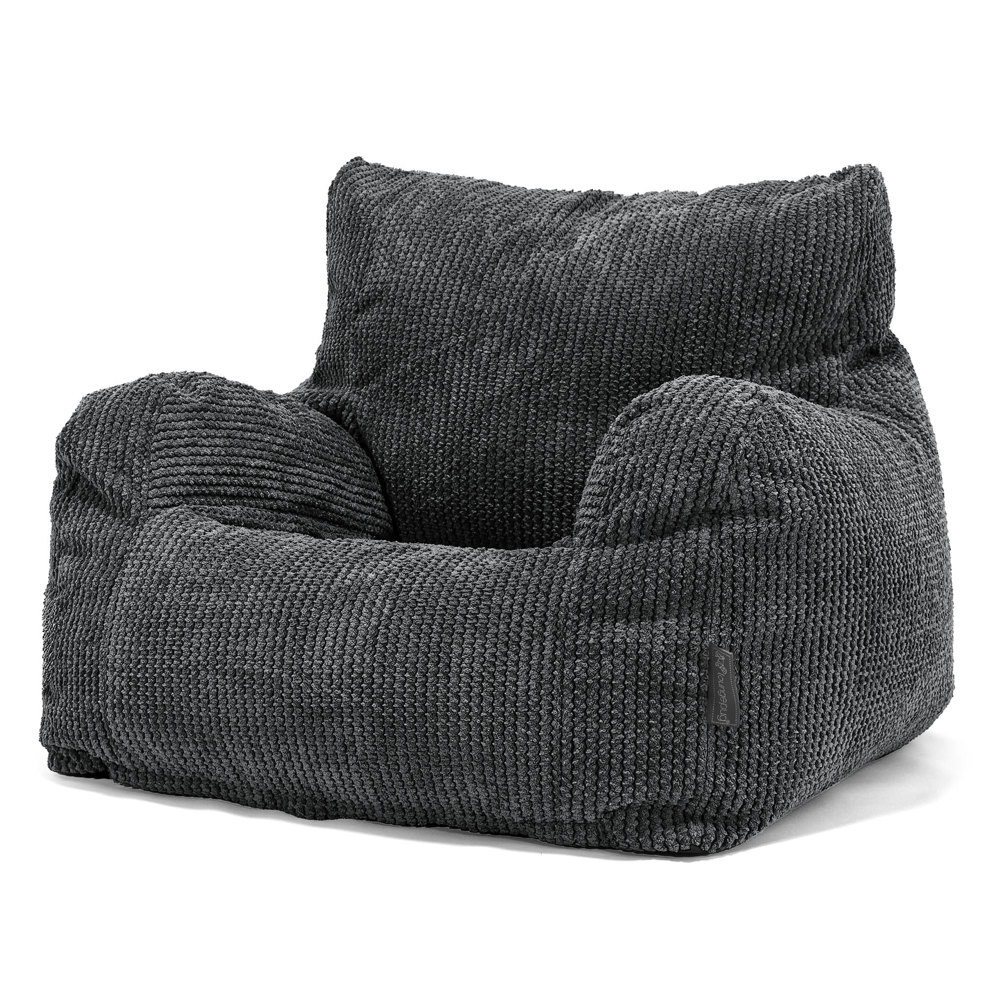 Lounge Pug, Zitzak Fauteuil Poef, Pompom Petrol– Big Bertha