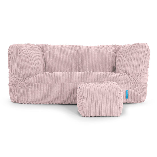 Albert Kinderzitzakbank 2-6 jaar oud - Corduroy Blozen Roze 02