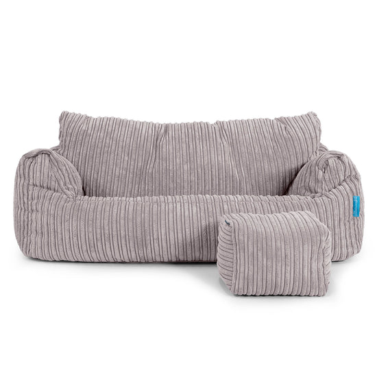 Josephine Kinderzitzak Bank 1-5 jaar oud - Corduroy Zilvergrijs 02