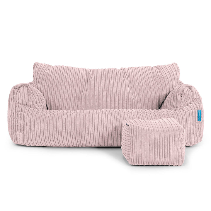 Josephine Kinderzitzak Bank 1-5 jaar oud - Corduroy Blozen Roze 02