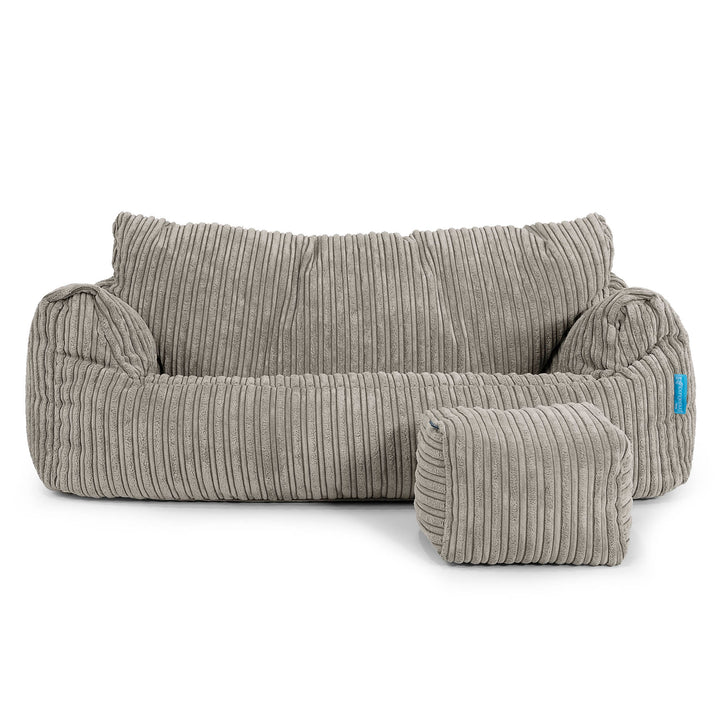 Josephine Kinderzitzak Bank 1-5 jaar oud - Corduroy Mink 02