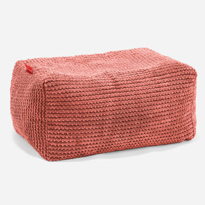 Kleine Voetenbank - Pompom Pompoenoranje