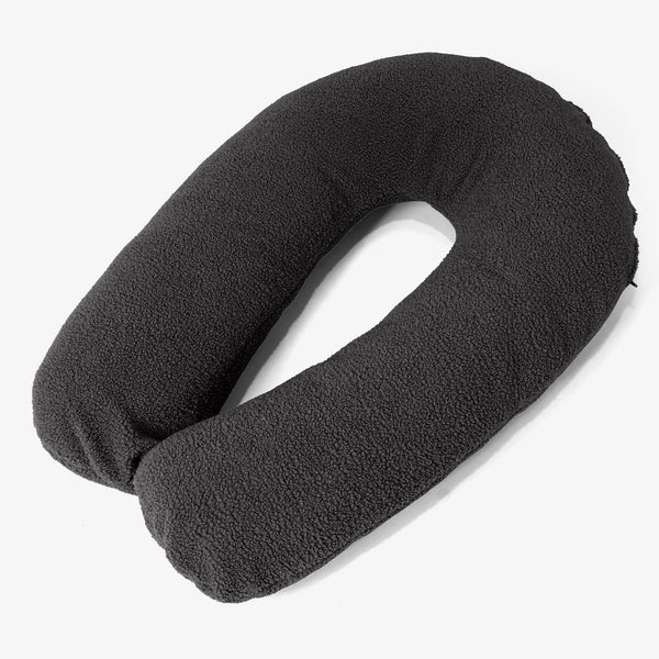 Knuffelkussen - Boucle Graphite Grijs 01
