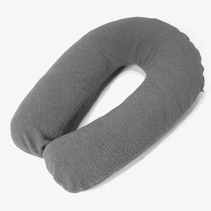Knuffelkussen - Boucle Grijs