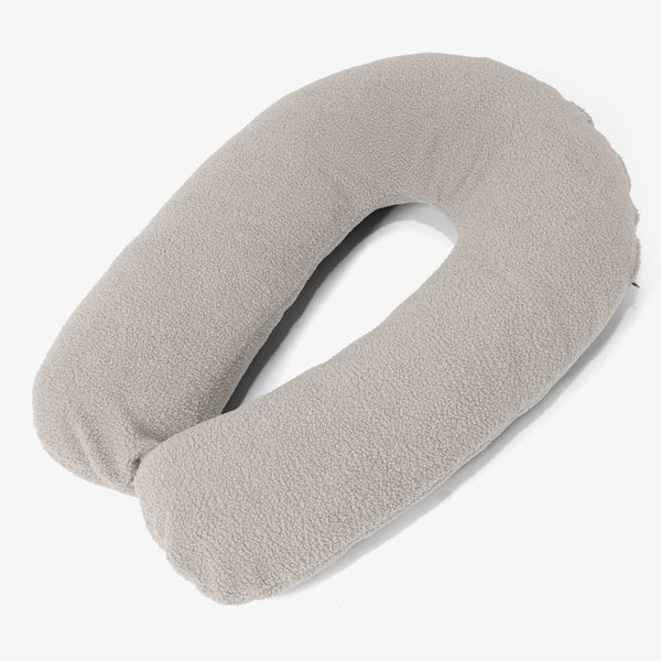Knuffelkussen - Boucle Ivoor 01