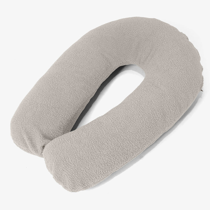 Knuffelkussen - Boucle Ivoor 01