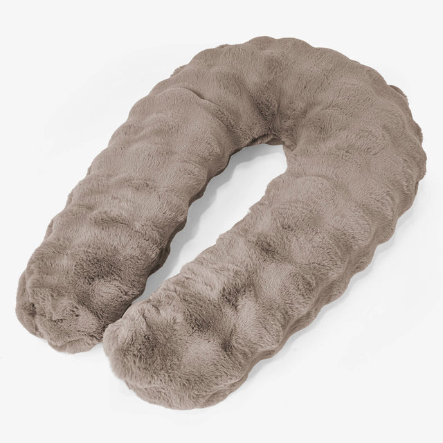 Knuffelkussen - Namaakbont Bubble Mink 01
