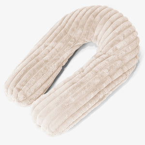 Knuffelkussen - Ultra Pluche Corduroy Crème