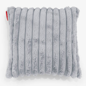 Kussenhoes 47 x 47cm - Ultra Pluche Corduroy Eendenei Blauw