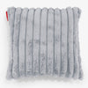 Kussenhoes 47 x 47cm - Ultra Pluche Corduroy Eendenei Blauw 01