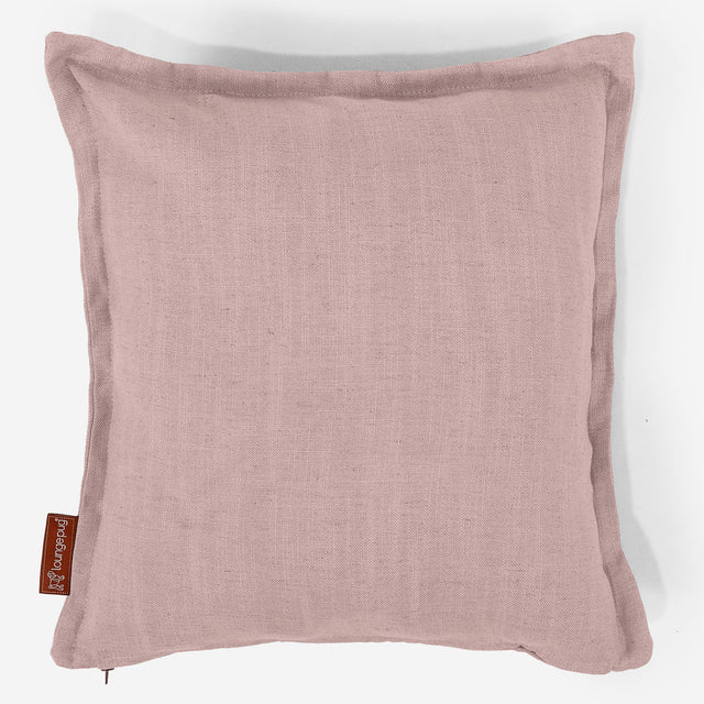 Kussenhoes 47 x 47cm - Linnen Look Roos 01