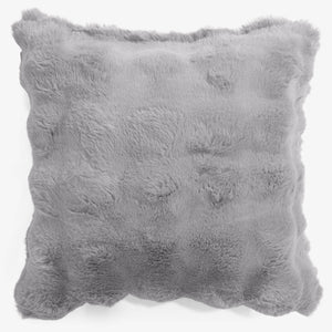 Kussenhoes 47 x 47cm - Namaakbont Bubble Grijs