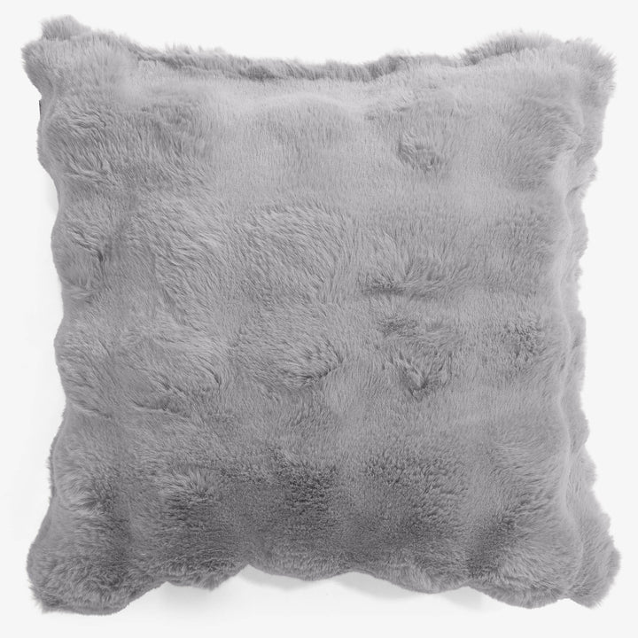 Kussenhoes 47 x 47cm - Namaakbont Bubble Grijs 01
