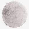 Kussenhoes Rond 50cm - Nepkonijnenbont Lichtgrijs 01