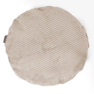 Kussenhoes Rond 50cm - Pompom Crème