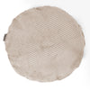 Kussenhoes Rond 50cm - Pompom Crème 01