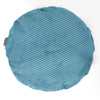 Kussenhoes Rond 50cm - Pompom Petrol 01