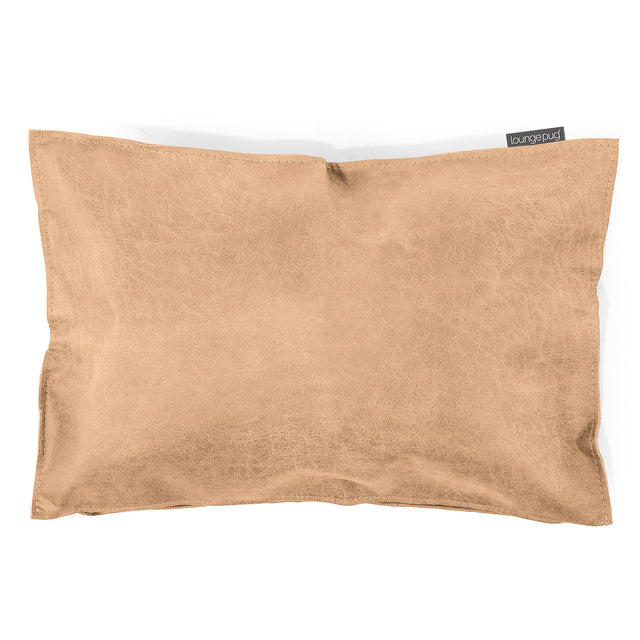 Langwerpige Kussenhoes 35 x 50cm - Vintage Leer Lichtbruin 01