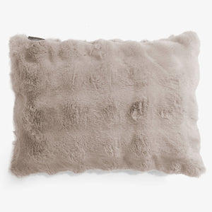 Langwerpige Kussenhoes 35 x 50cm - Namaakbont Bubble Mink