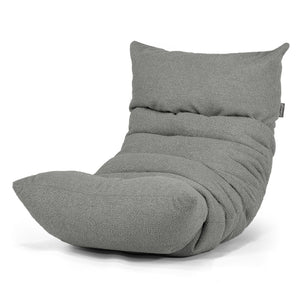 Loungzitzakstoel Eva - Boucle Grijs