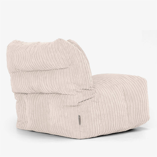 Modulaire Zitzakbank, Linker Hoekmodule - Corduroy Ivoor 03