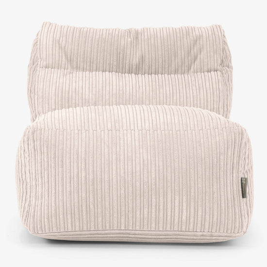 Modulaire Zitzakbank, Middelste Module - Corduroy Ivoor 02