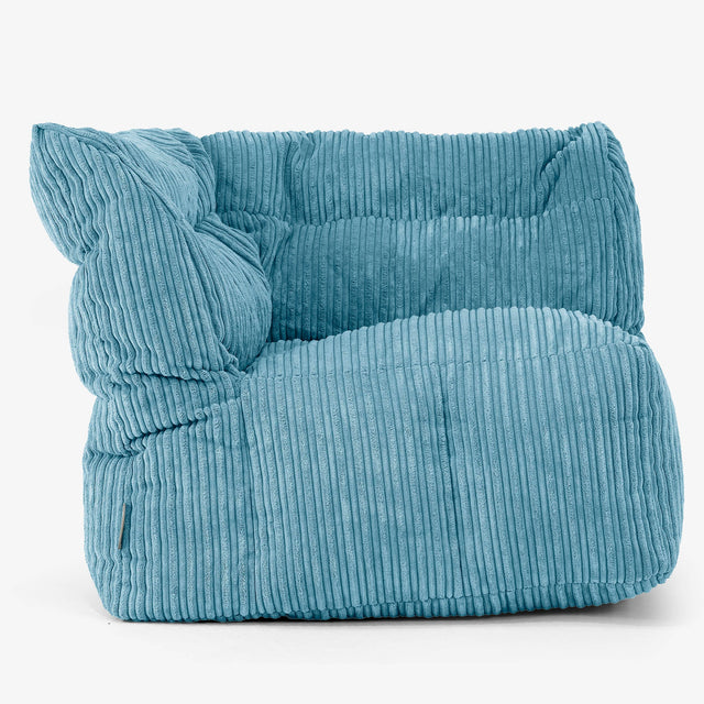 Modulaire Zitzakbank, Linker Hoekmodule Vervangende Hoes - Corduroy 01