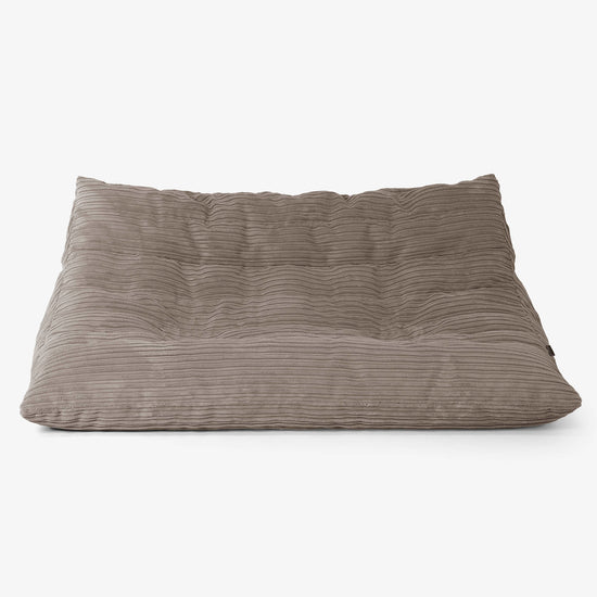 Noah Vloer Zitzakbank - Corduroy Beigegrijs 01