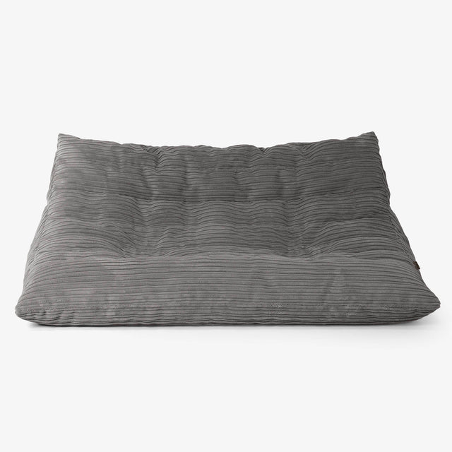 Noah Vloer Zitzakbank - Corduroy Graphite Grijs 01