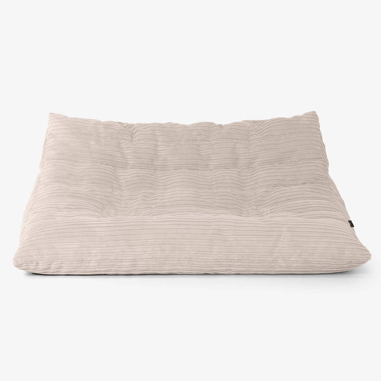 Noah Vloer Zitzakbank - Corduroy Ivoor 01