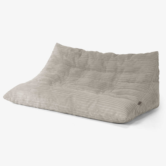 Noah Vloer Zitzakbank - Corduroy Mink 02