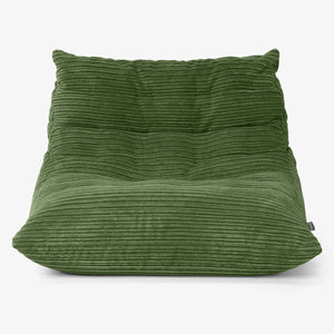 Noah Vloer Zitzakstoel - Corduroy Bosgroen