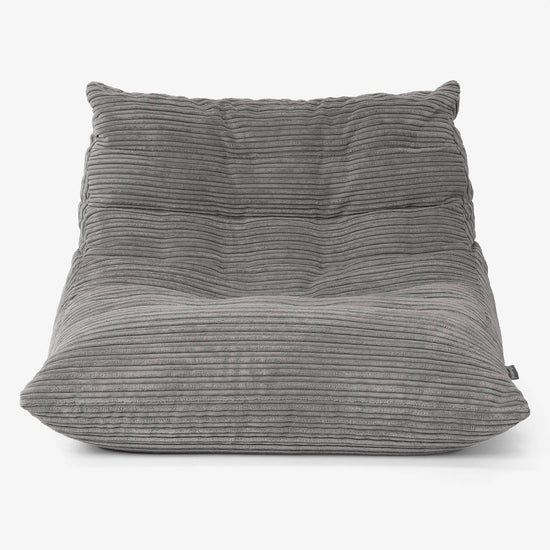 Noah Vloer Zitzakstoel - Corduroy Graphite Grijs 01