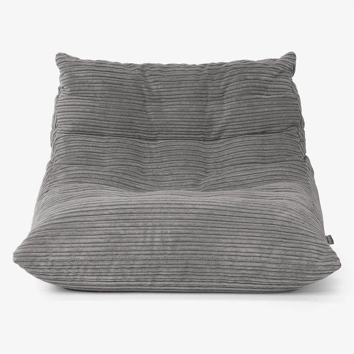 Noah Vloer Zitzakstoel - Corduroy Graphite Grijs 01