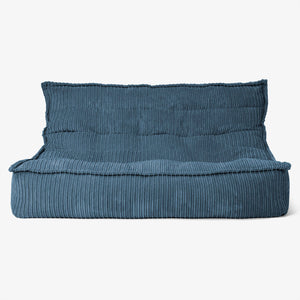 Oliver Vloer Zitzakbank - Corduroy Marineblauw