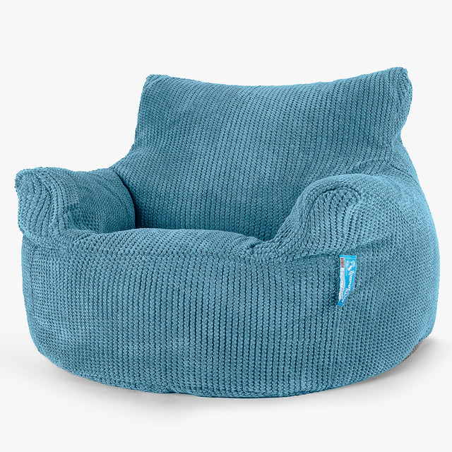 Kinderfauteuil Zitzak 3-8 jaar oud Vervangende Hoes - Pompom 01