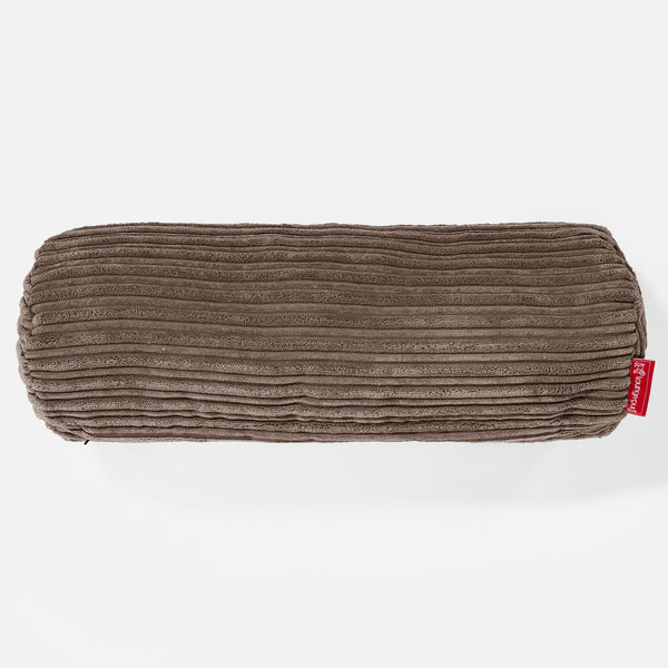 Rolkussenhoes 20 x 55cm - Corduroy Mocha Bruin