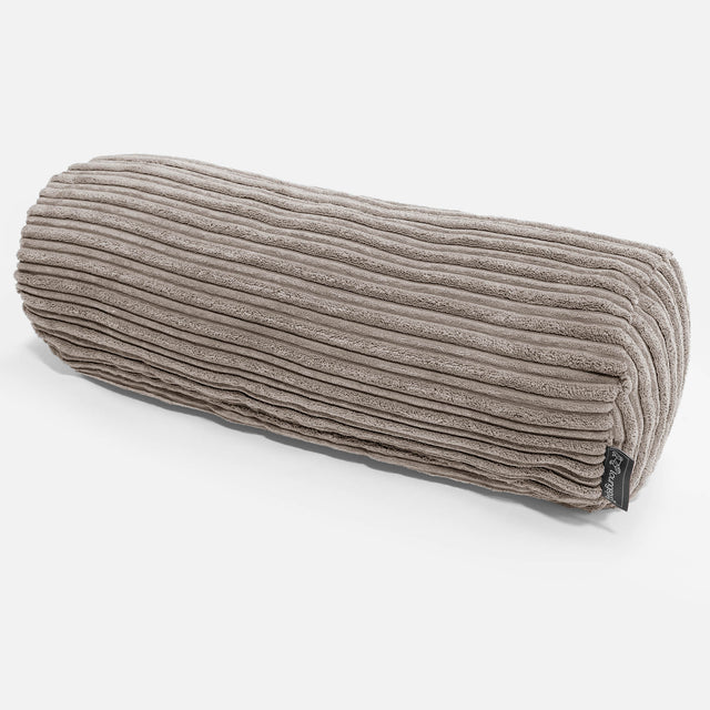 Rolkussenhoes 20 x 55cm - Corduroy Beigegrijs 01
