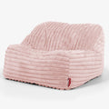 Ultra Pluche Corduroy Stoffig Roze
