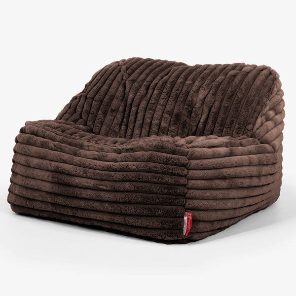 Zitzakstoel Sloucher - Ultra Pluche Corduroy Sabel 01
